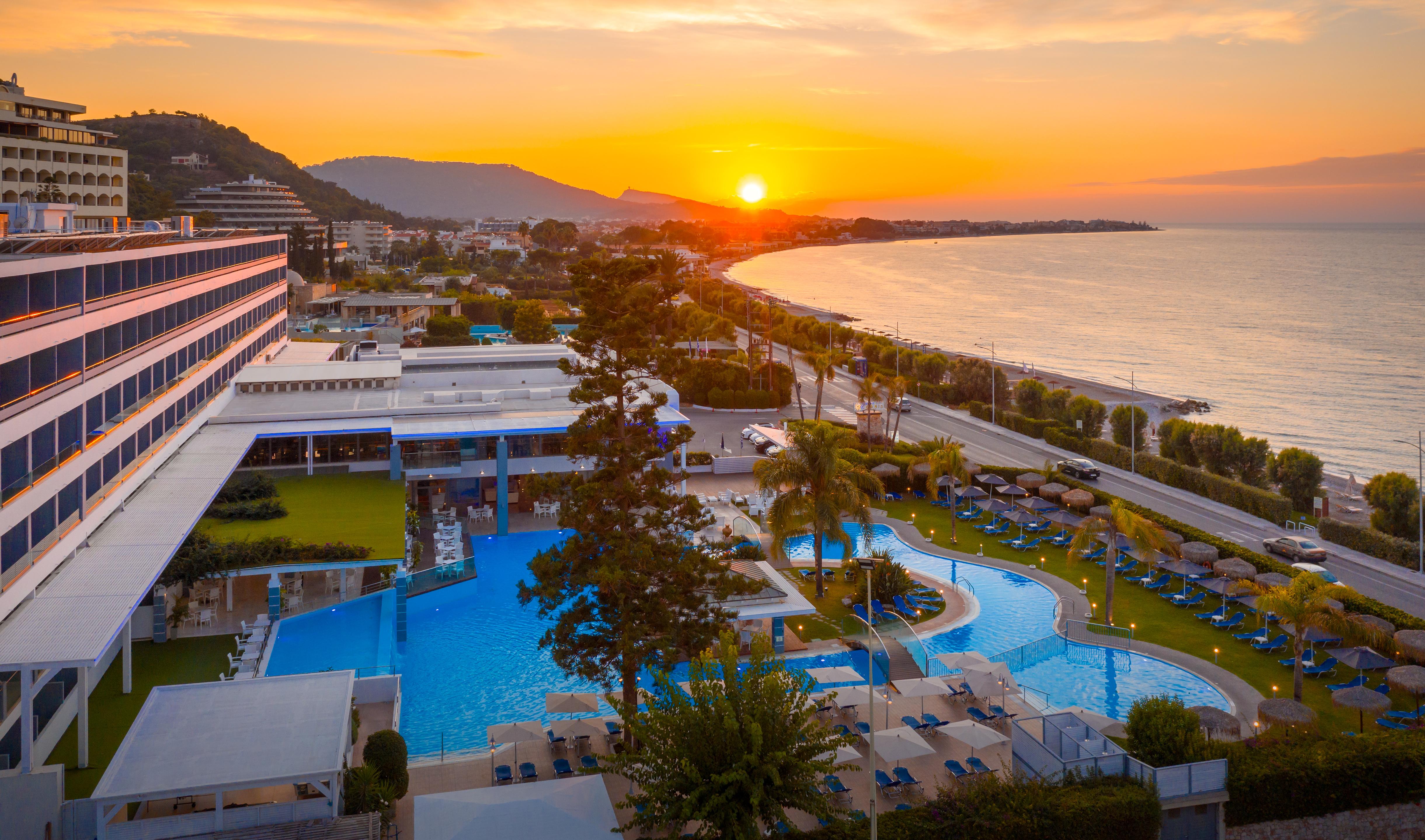 Oceanis Beach Hotel Ixia  Exterior photo